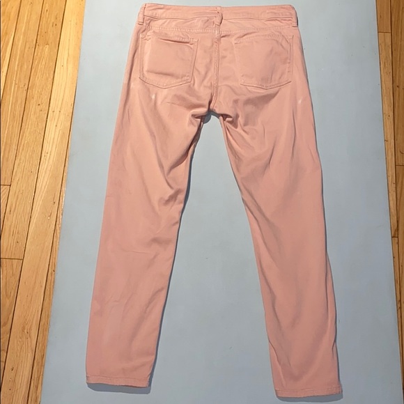 Women’s  J.Crew Pink Mid Rise Skinny Pants 27 - Picture 6 of 10